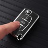 OATSBASF Car Key Case for Peugeot, Key Case Cover for