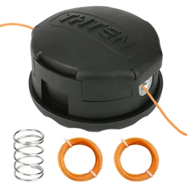 THTEN 99944200907 Trimmer Head for Echo Speed Feed 400 SRM-225 SRM-230 SRM-210 GT225 SRM Model Trimmers Pas210 Pas211 Pas225 Straight Shaft Weed Eater with 0.095" Spool Line and Spring