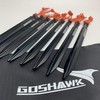 Goshawk 8Pcs 18cm Aluminum Alloy Outdoor Camping Trip Tent Peg