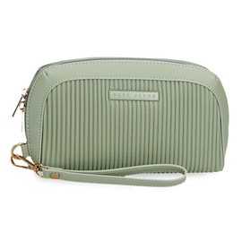 Pepe Jeans Aurora Green Handbag 20x11x4 cms Synthetic leather