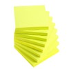 Vanpad Sticky Notes 3x3 Inches,Bright Yellow Self-Stick Pads, Easy to