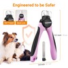 Poozonlife Dog Nail Clipper with Light, Illuminates Nail Clipper Kit