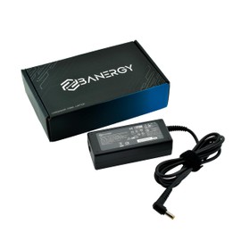 BANERGY - 19V 2.37A 45W Laptop Alimentador compatibile con Acer ADP-45HE A13-045N2A B PA-1450-26 Notebook Portatil, Punta de Conector Amarilla (5.5-1.7 mm)