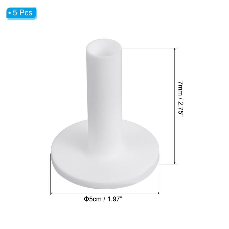 PATIKIL 5 Pack 2.8" Rubber Golf Tees Tall Practice Training