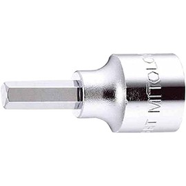 Mito Koki Hex Socket Mitroy 417HT Opposite Side Dimensions: 0.7 x Drive Angle: 0.5 x Total Length: 2.9 inches (73 mm), 1 piece