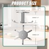 Zorfeter Under Cabinet Kitchen Utensil Hooks, Stainless Steel Utensil Racks