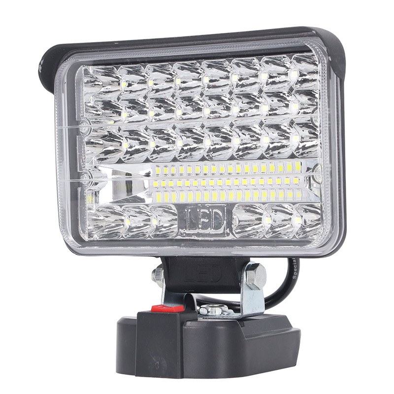 144W 7200LM LED Work Light Spotlight Floodlight Emergency Portable Flashlight
