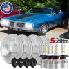 Unbranded For 1966-1974 Dodge Charger 5.75" Led Round Headlights High/low