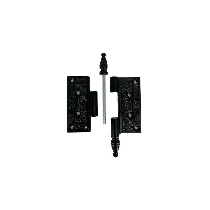 Cast Iron Eastlake Door Hinge 3 x 3 Inch