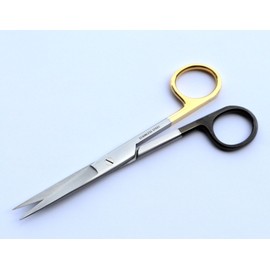 zikimed Operating Surgical Scissors Sharp/Sharp T.C Blades Stainless Steel 15 Cm