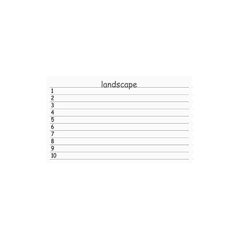 Colonial Cards: 150 Color Cardstock 3" x 5" Index Cards,