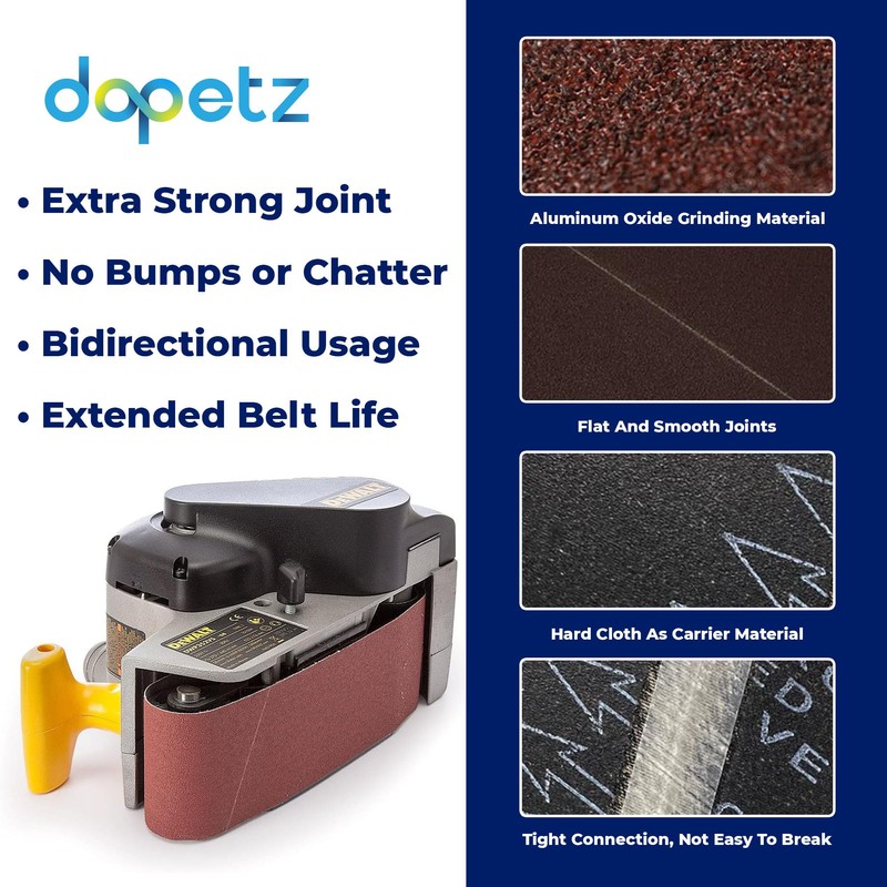 Dapetz ® Sanding Belt 100 x 610mm to Fit Makita