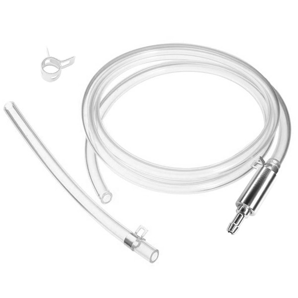 MLAHUIER Motorcycle Brake Bleeding Hose, Brake Bleeder Kit with One