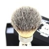 Synthetic Hair Shaving Brush Stainless Steel Handle with Classical Box