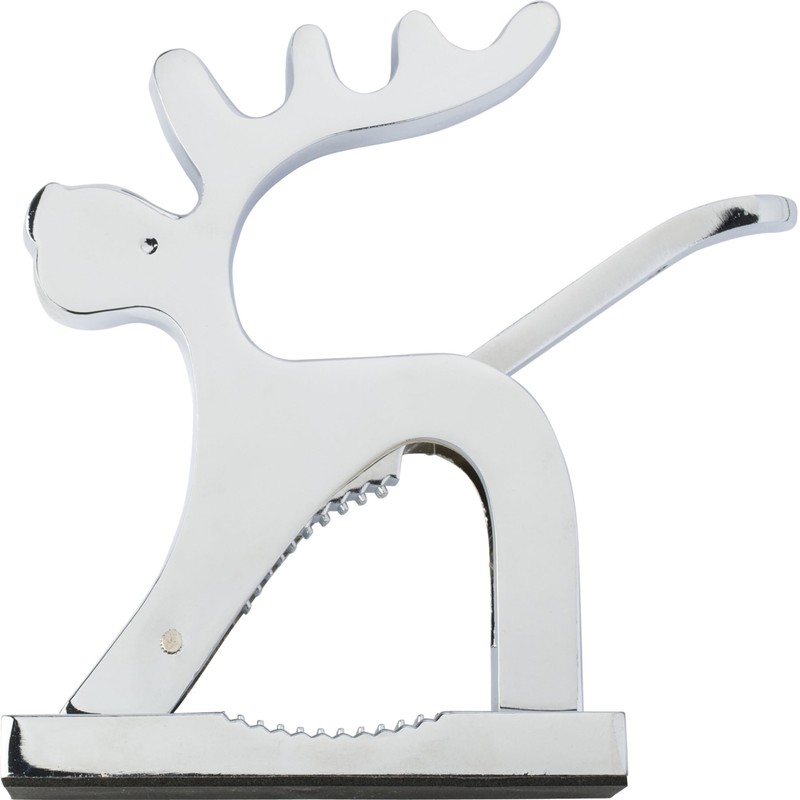 noTrash2003 Nutcracker Rudolph the Reindeer Made of Solid Metal with