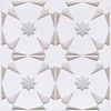 Neutral Vega Peel & Stick Embossed Tile Backsplash