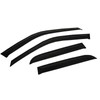 SOBOANT 4pcs Sun Rain Wind Deflectors Door Window Visors Outside