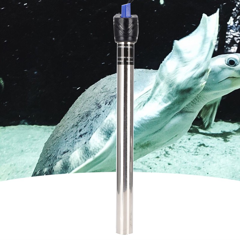 QY-700 Aquarium Stainless Steel Submersible Water Heater Fish Tank Automatic