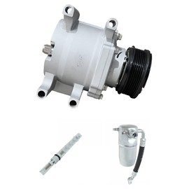 RYC New Automotive A/C Compressor and Clutch Kit KT DD04N (Fits GMC Envoy 4.2L 2003, 2004, 2005, 2006, 2007, 2008, 2009; Fits Buick Rainier 4.2L 2004, 2005, 2006, 2007; Fits GMC Envoy XUV 4.2L 2005)