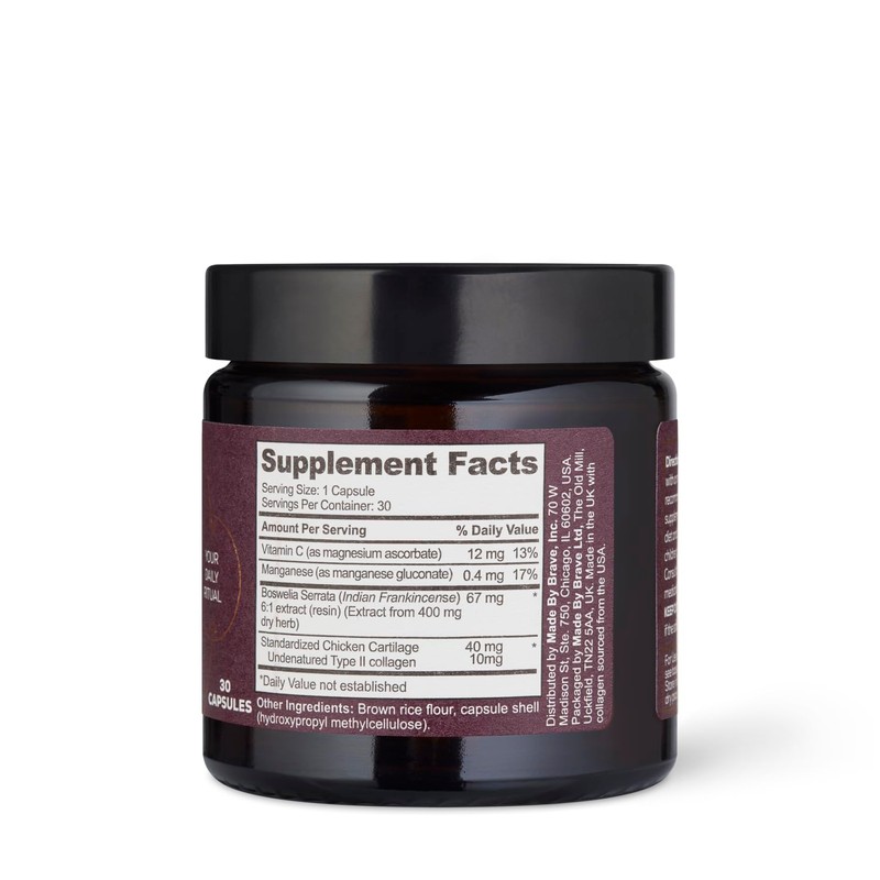 Ancient + Brave Noble Collagen Capsules - Type II Collagen