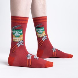 Sock It To Me, Men's Crew, Open a Can of Whoop Ass Socks, One Size