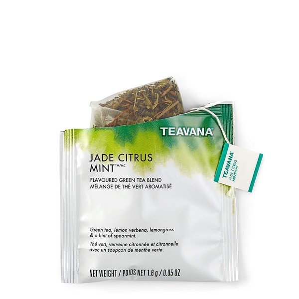 Starbucks Teavana Tea Sachets (Jade Citrus Mint, Pack of 24 Sachets)