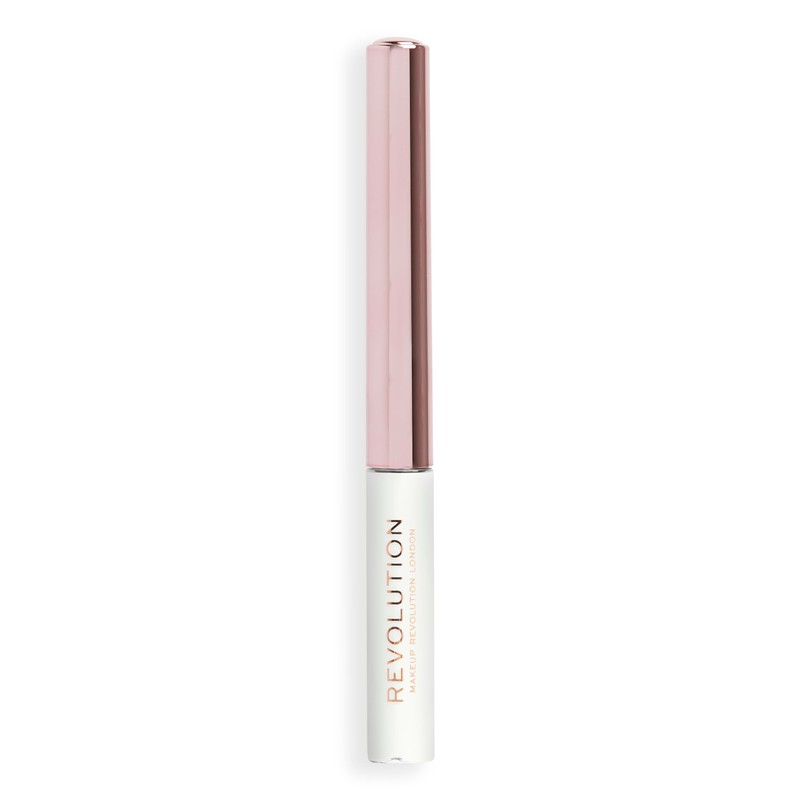Makeup Revolution, Super Flick Liquid Eyeliner, Highly Pigmented, White, 2.4