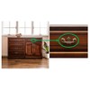 Karimoku KK9002-02 Karimoku Furniture Colonial Drawer Handles (German Can), Pack