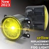 AQJ Pair Front Bumper Yellow LED Fog Light Driving Lamp