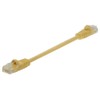 1.5ft Cat 5E Unshielded (UTP) Ethernet Network Cable - Yellow