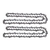 2PCS 72 Drive Links Chainsaw Chain 0.05in Replacement for Husqvarna