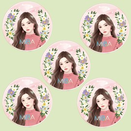 Anjumain Miba King Cushion Season 2 25g, No. 23 Calm Skin, 5 pieces / 미바 왕쿠션 시즌2 25g, 23호 차분한 피부, 5개