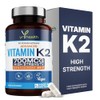 Vitamin K2 MK7 700mcg - 90 Vegan Capsules - High