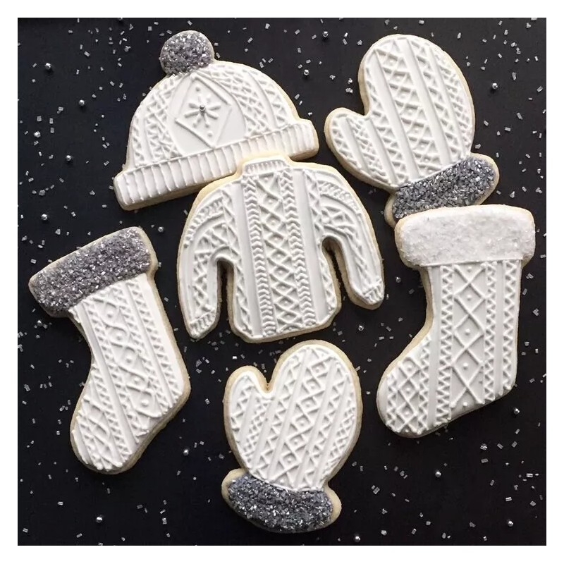 Unbranded Stocking Christmas 5'' Cookie Cutter Metal