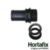 Hosetail 3/4" BSP Male to 20mm Backnut & Washer