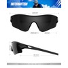 KALIYADI Sports Sunglasses Polarized - Men's Sunglasses with UV400 for