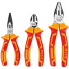 INGCO 3Pcs 1000V VDE Insulated Plier Set, 8" Insulated Combination