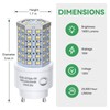 BMXKPO GU24 LED Light Bulb Dimmable 3000K Soft White,100W Equivalent,1600