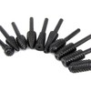 ASNOMY 10PCS Woodworking Twist Drill Bits, Wood Carving File Rasp