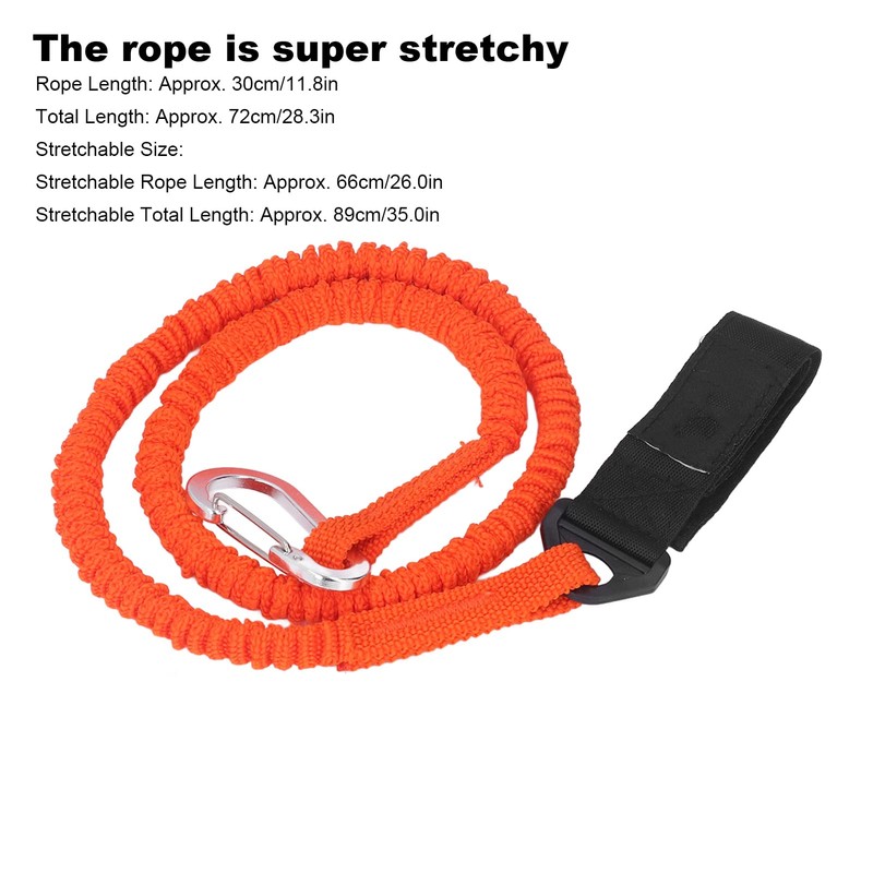 SUNGOOYUE Kayak Paddle Lead, Professional Stretchy Kayak Paddle Lanyard with