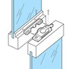Prime-Line F 2626 Sash Lock, 2-1/16 In. Hole Centers, Right-Hand,