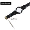 KHZBS 3 packs watch strap keeper loop Replancement fit for