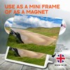 Classic Rectangle Magnet with Stand - Rhossili Bay Gower Peninsula