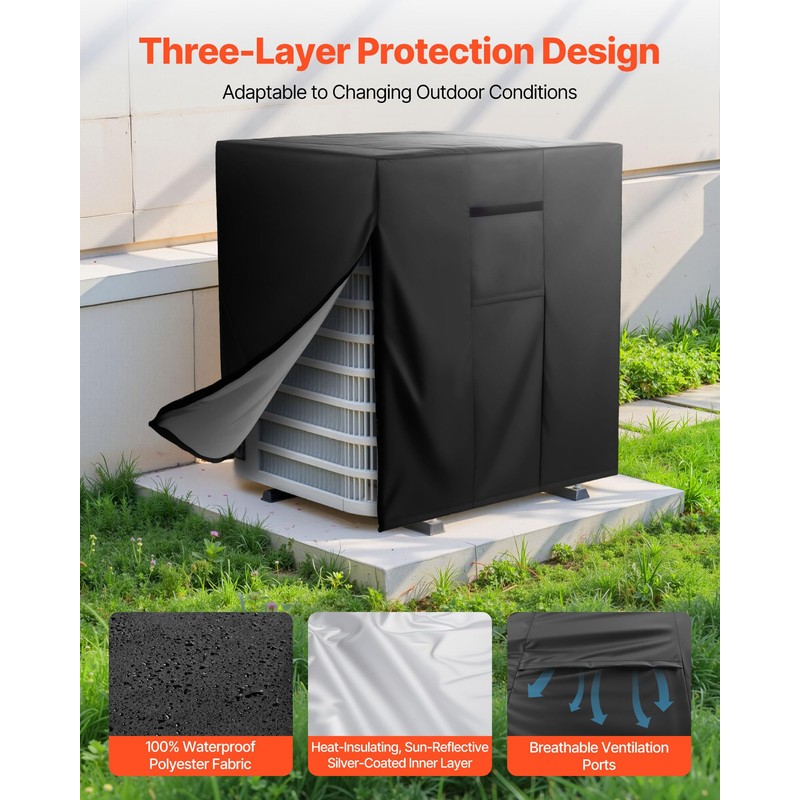 VEVOR Air Conditioner Cover, 32 x 32 x 36 inch