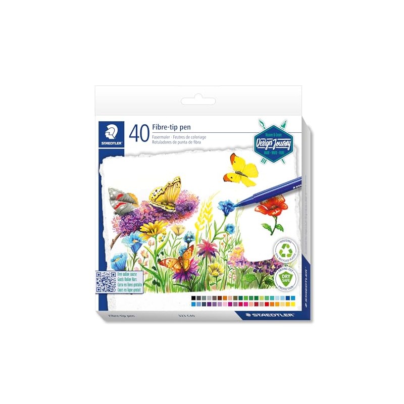 STAEDTLER Colouring Pens - Design Journey - for Adult Colouring