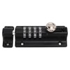 Combination Latch Lock 4 Digit Black Anti Theft Waterproof for