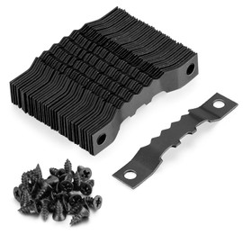 YHYZ Black Sawtooth Picture Hangers Set (Small, 30 Sets), Sawtooth Photo Frames Hooks (30pcs)+ 60pcs Screws, for Painting Photos Artwork Clock Home Decoration