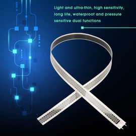 Pressure Sensor, Flex/Bend Sensor Thin Film Pressure Sensor, 10kg Resistance-Type Thin Film Pressure Sensor for Wearable Devices Smart Home