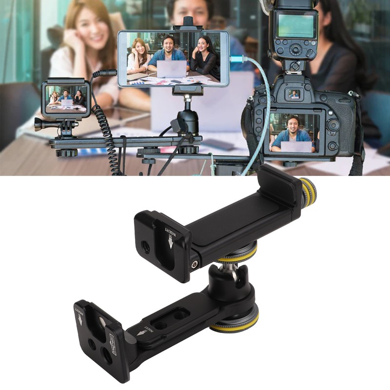 VELEDGE V3 Aluminum Alloy Universal Cell Phone Tripod Mount 360