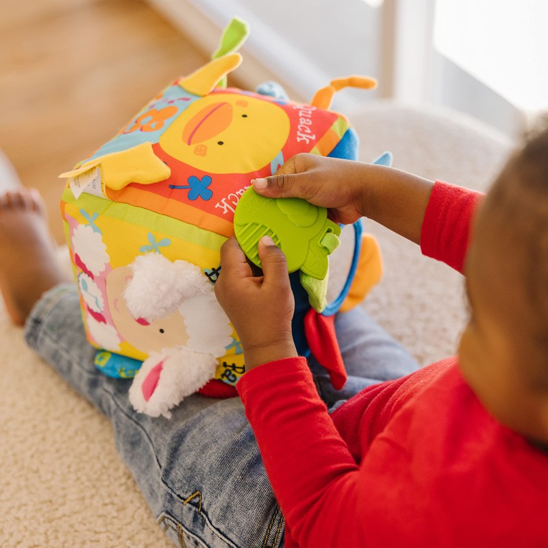 Melissa & Doug K's Kids Musical Farmyard Cube Educational Baby